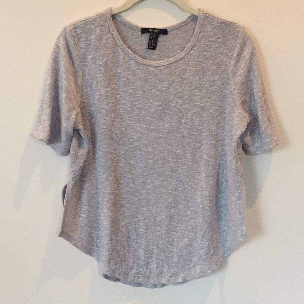 Forever 21 grey top